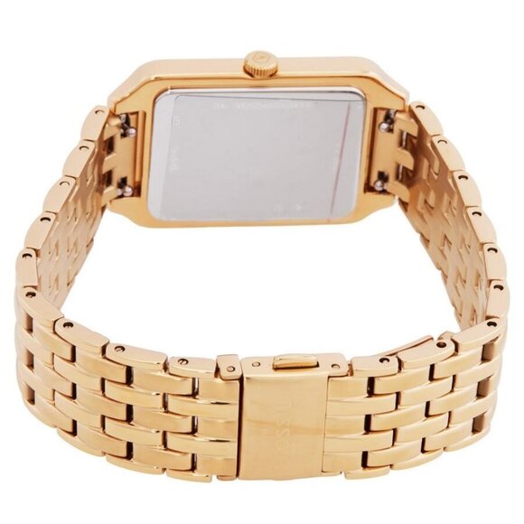 NWT Authentic Fossil Raquel Quartz Green Dial Women's Watch - Picture 3 of 3